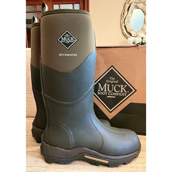 MUCK Moss GREEN MUCKMASTER Boots MMH333A-HI Commercial Grade NEW Size 12 main image 7